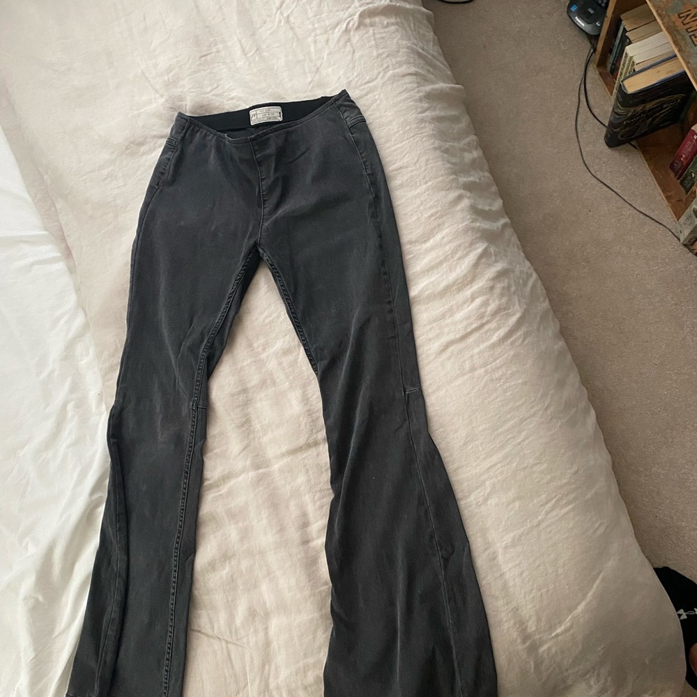 Penny Pull-Off Flare Jeans Free People